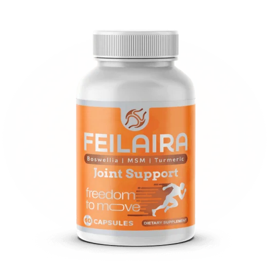 Feilaira three bottle pack with capsules - natural joint support formula